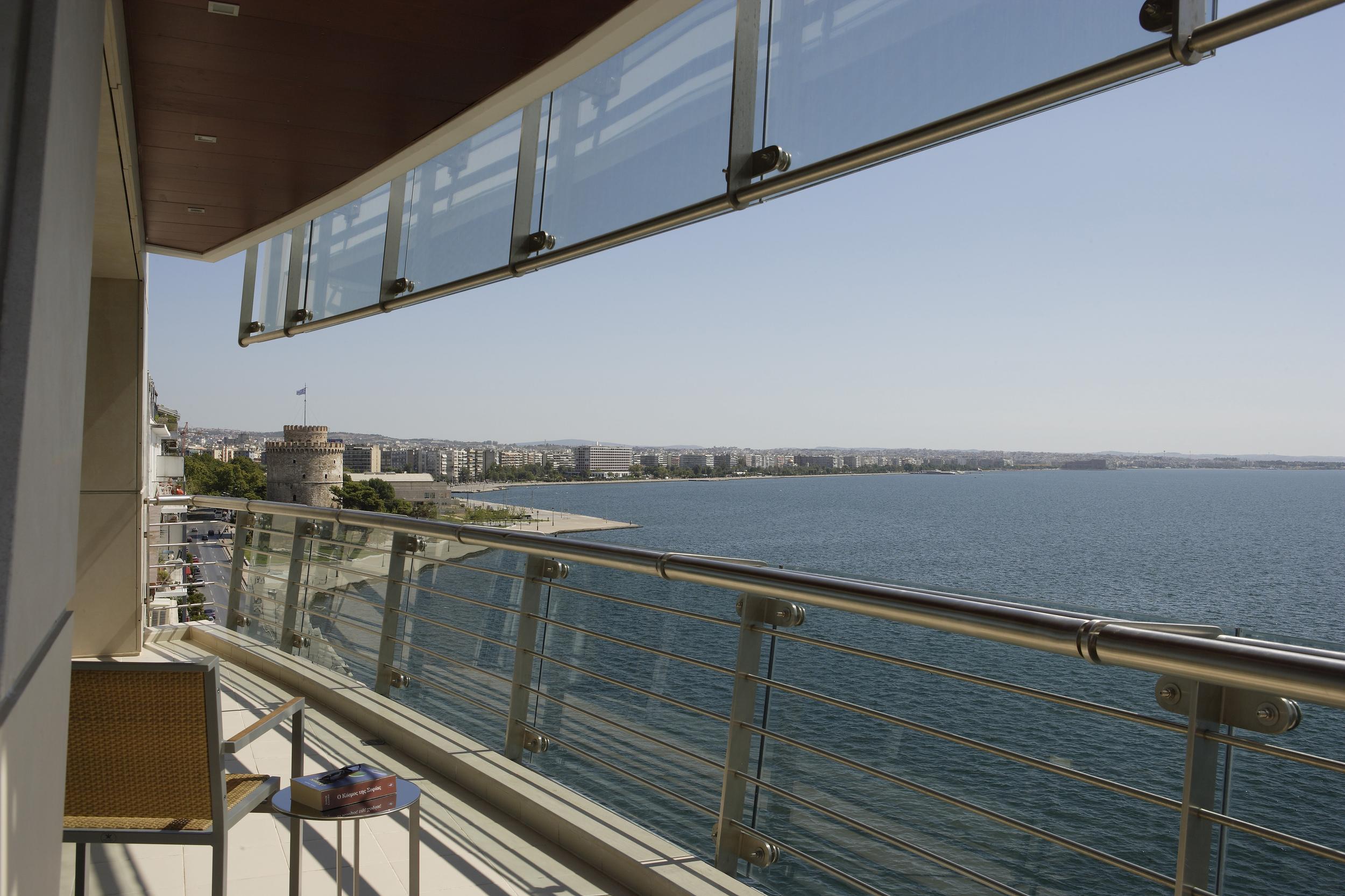 Daios Luxury Living Hotel Thessaloniki Exterior photo View from the hotel