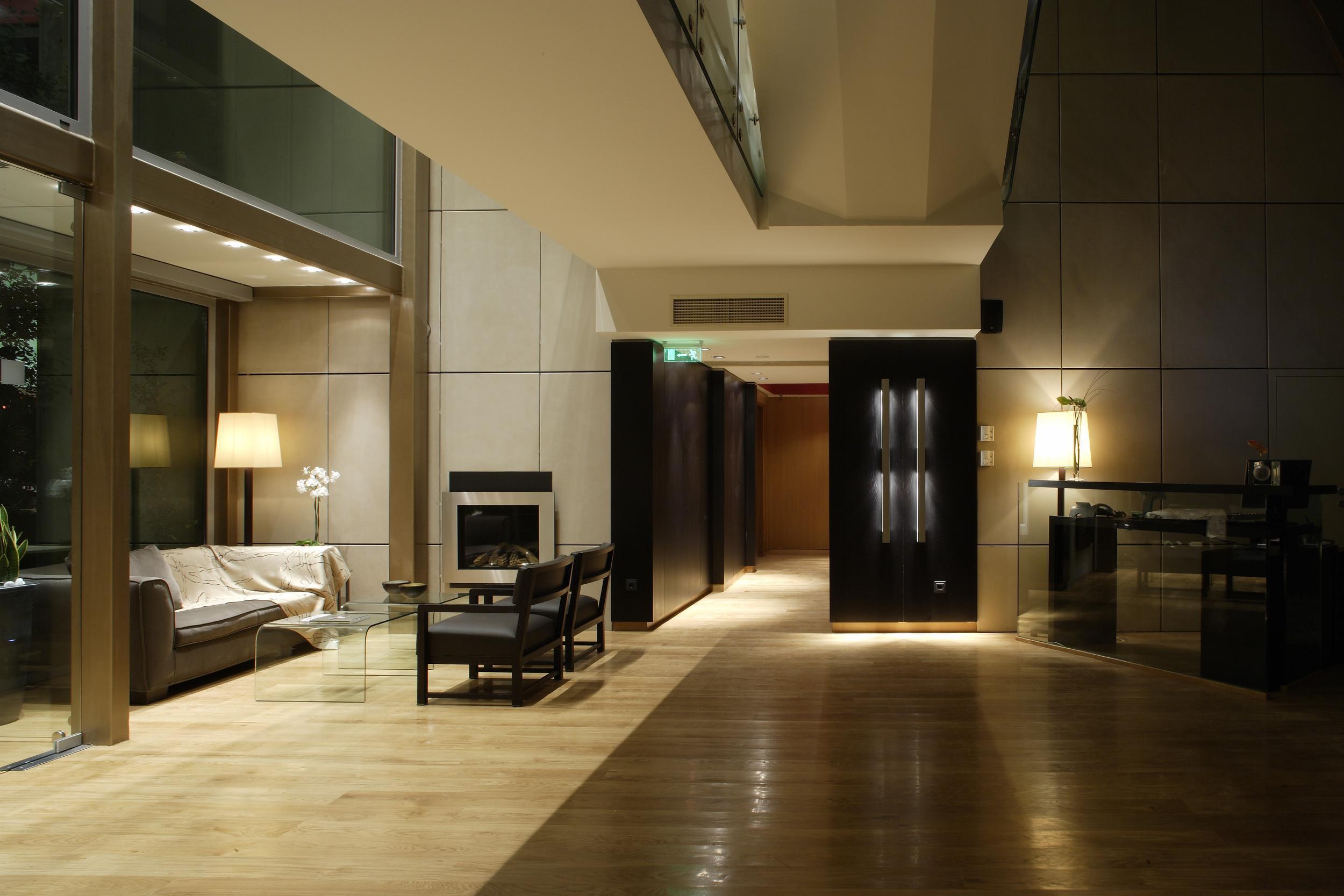 Daios Luxury Living Hotel Thessaloniki Exterior photo The interior of the hotel