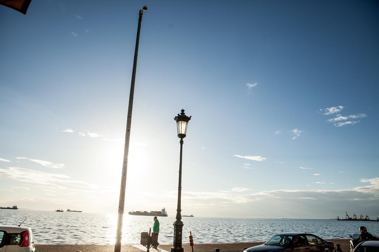 Daios Luxury Living Hotel Thessaloniki Exterior photo View of the port of Huelva